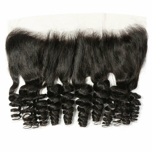 Tissage de cheveux humains brésiliens de qualité 10A, 3/4 pouces, avec fermeture 4x4.