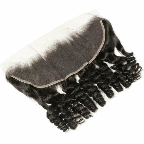 Tissage de cheveux humains brésiliens de qualité 10A, 3/4 pouces, avec fermeture 4x4.