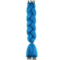 Extensions de cheveux synthétiques à tresser de 61 cm (24 pouces) et 100 g