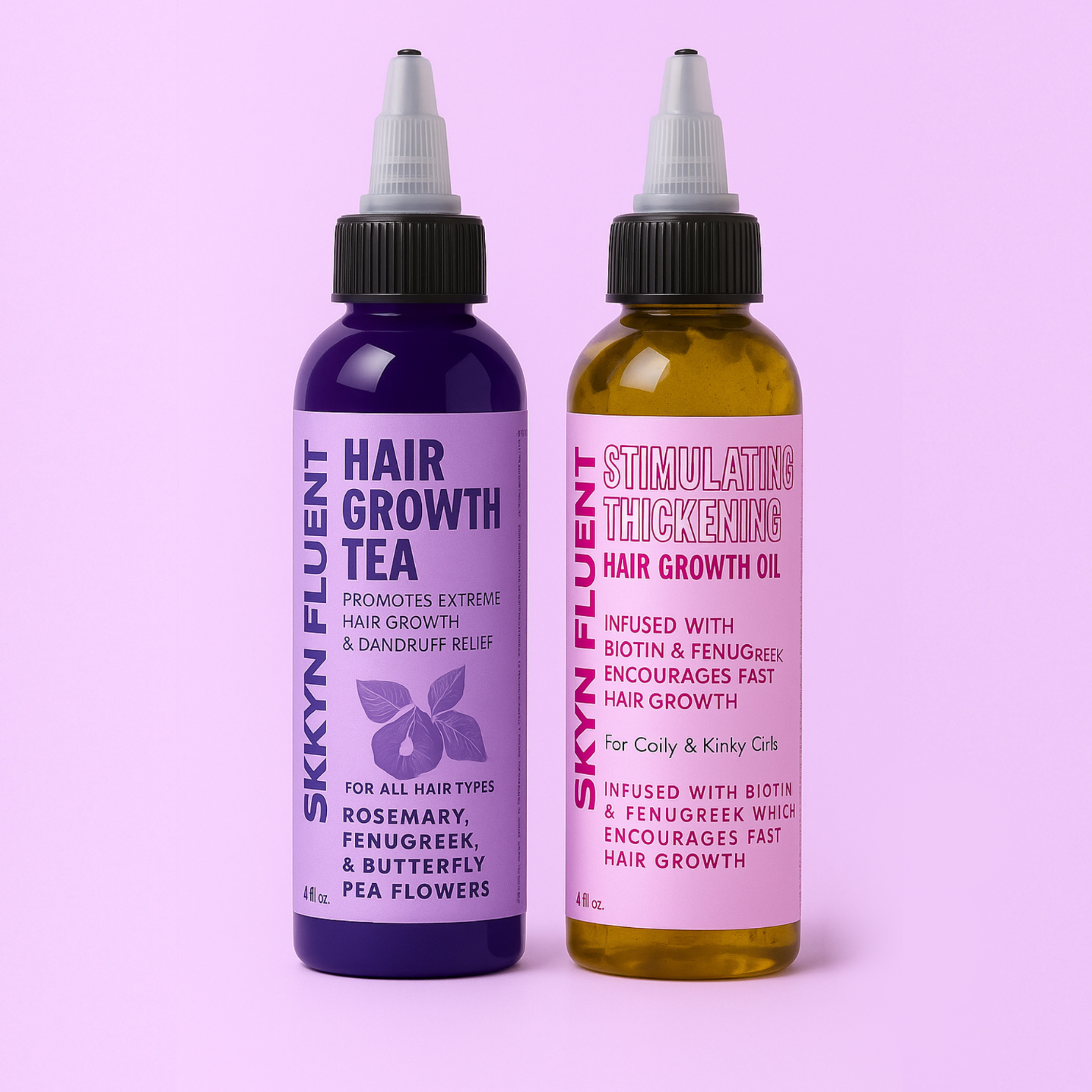 Lot de soins pour des cheveux afro. Pour des cheveux plus épais et plus forts | Croissance rapide